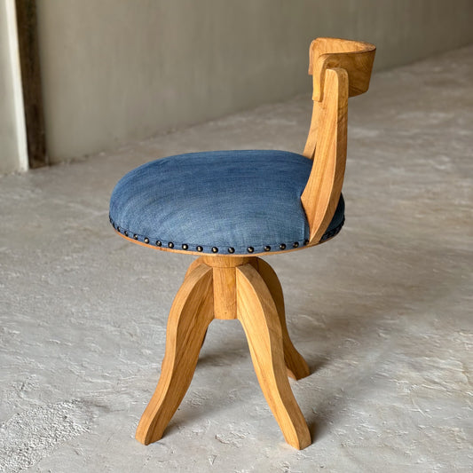 伯爾尼旋轉椅-藍